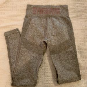 Gymshark Flex High Waisted Khaki Leggings